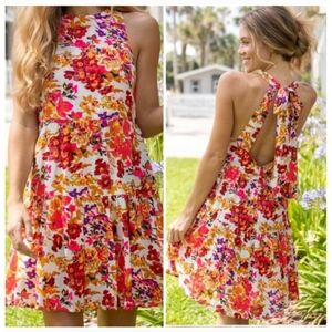 NEW Natural Life Halle Floral Mini Dress